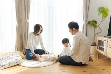 家族がいつも近くに感じられる