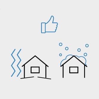地震や雪に強く<br>家族を守れる家がいい