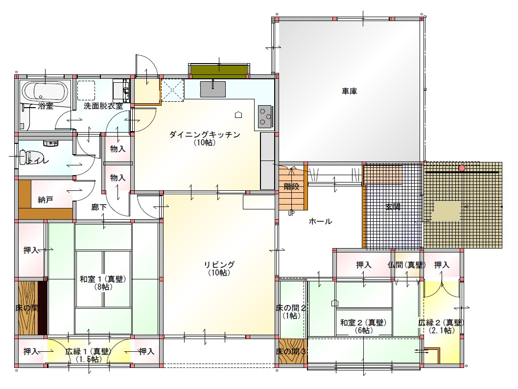 No.0073　【リフォーム工事中3月末お引渡し可能 】上越市春日山町2丁目